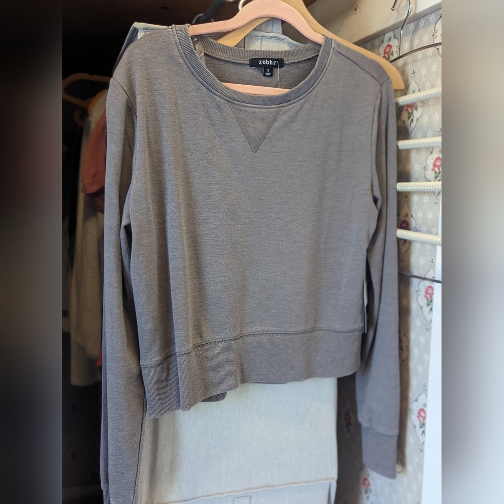 Zobha crew neck sweatshirt